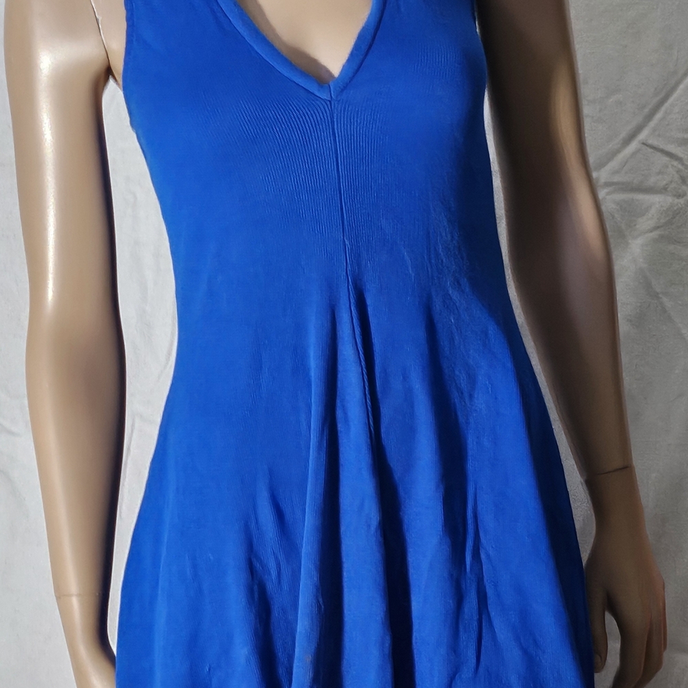 Zara Royal Blue Sleeveless Dress